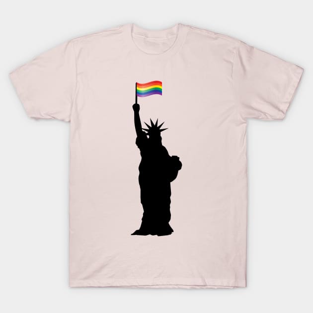 American Gay Pride T-Shirt by Tamie